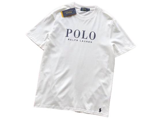 Polo Ralph Central Logo T-Shirt - White