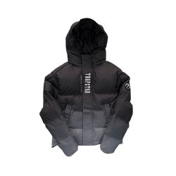 TS Decoded 2022 Hooded Puffer - Black Gradient