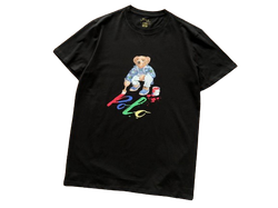 Polo Ralph Painting Bear T-shirt - Black