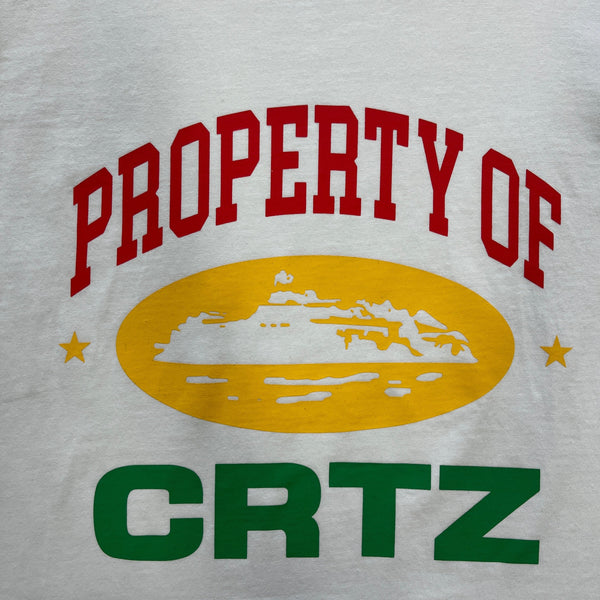 CRTZ PROPERTY T-SHIRT - WHITE