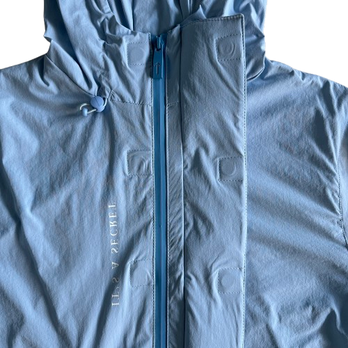 Trapstar Decoded Windbreaker Cashmere - Light Blue