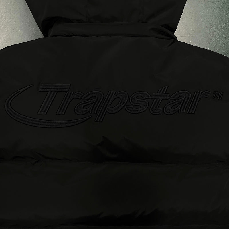 TS Triple Black Hyperdrive Detachable Hood Puffer Jacket - FAST DELIVERY