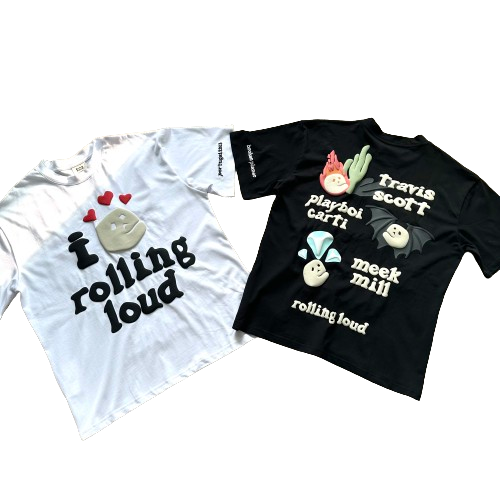 BPM BLACK/WHITE I ROLLING LOUD T-SHIRT