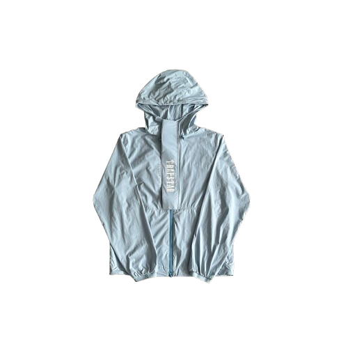 Trapstar Decoded Windbreaker Cashmere - Light Blue