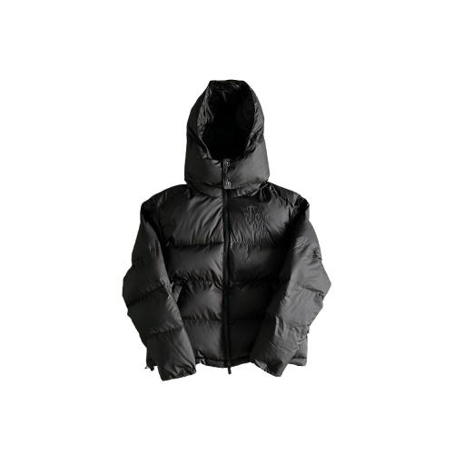 TS Shooters Detachable Hooded Puffer - Triple Black