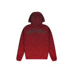 TRAPSTAR IRONGATE T WINDBREAKER JACKET - BURGUNDY