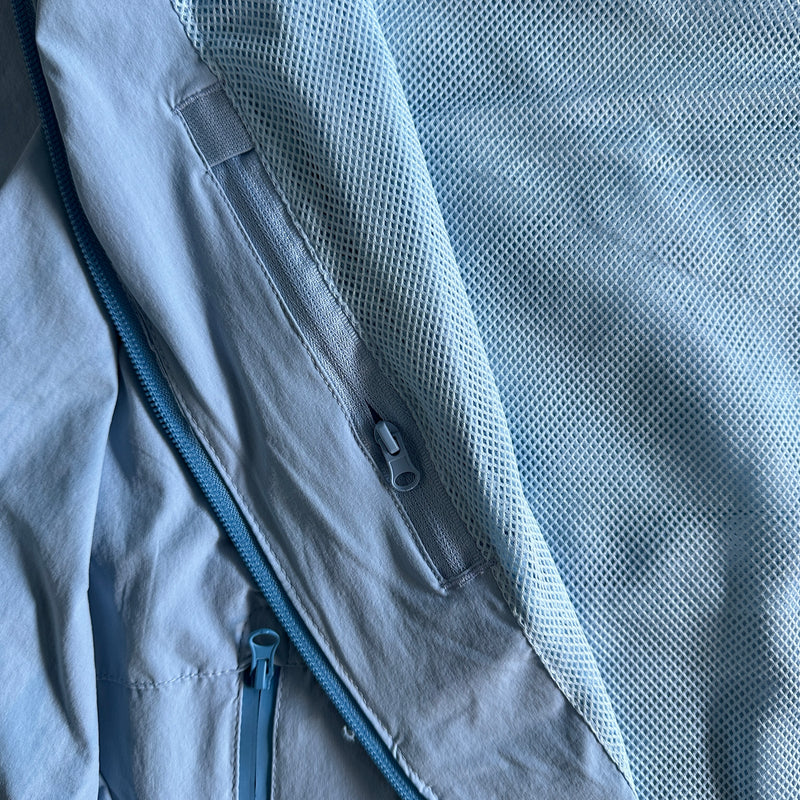 Trapstar Decoded Windbreaker Cashmere - Light Blue