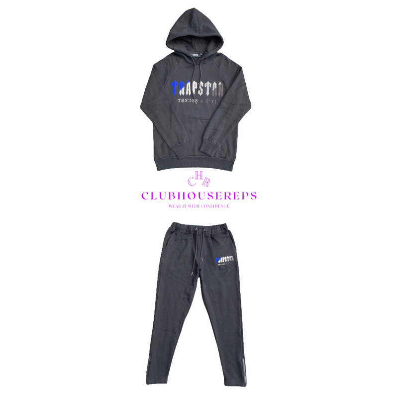 TS CHENILLE DECODED TRACKSUIT - BLACK ICE FLAVOUR