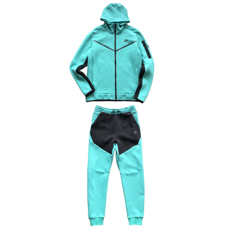 MEN'S TECH FLEECE WINDRUNNER HOODIE "WASHED TEAL"