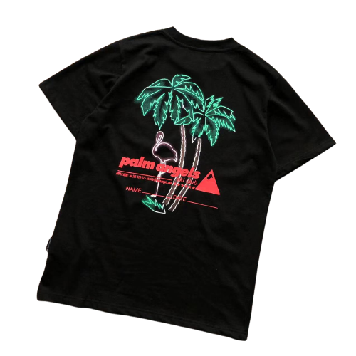 PALM ANGEL GREEN PALM T-SHIRT