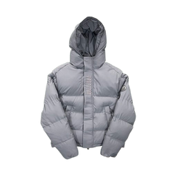 TS Decoded 2022 Hooded Puffer - Grey