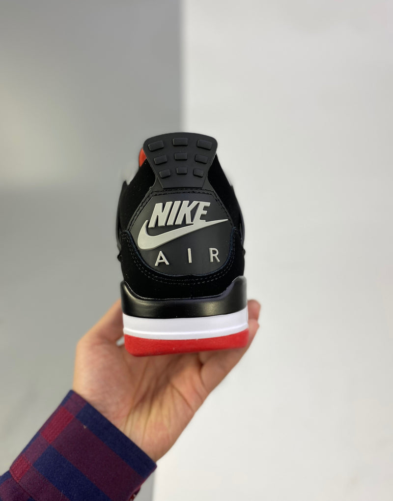 AJ4 Bred Toe - FAST DELIVERY