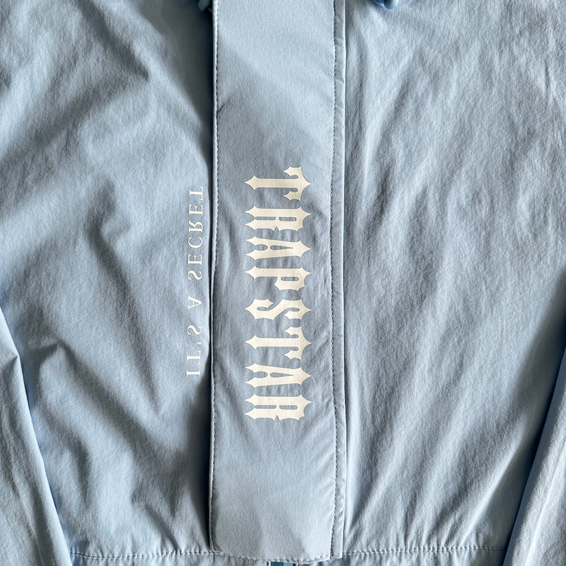 Trapstar Decoded Windbreaker Cashmere - Light Blue