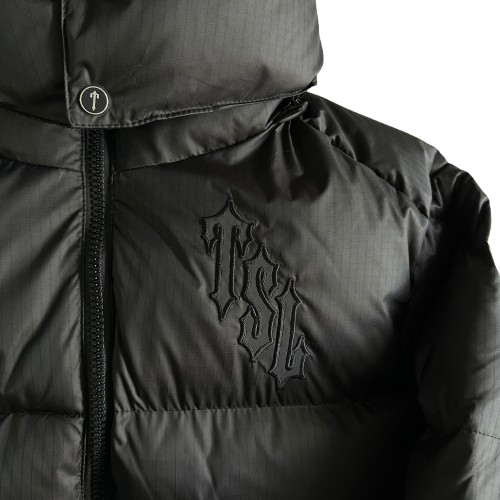 TS Shooters Detachable Hooded Puffer - Triple Black