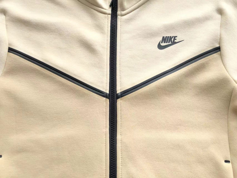 Men's Tech Fleece Tracksuit - Cream