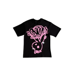 Syna World Player T-shirt - Black & Pink