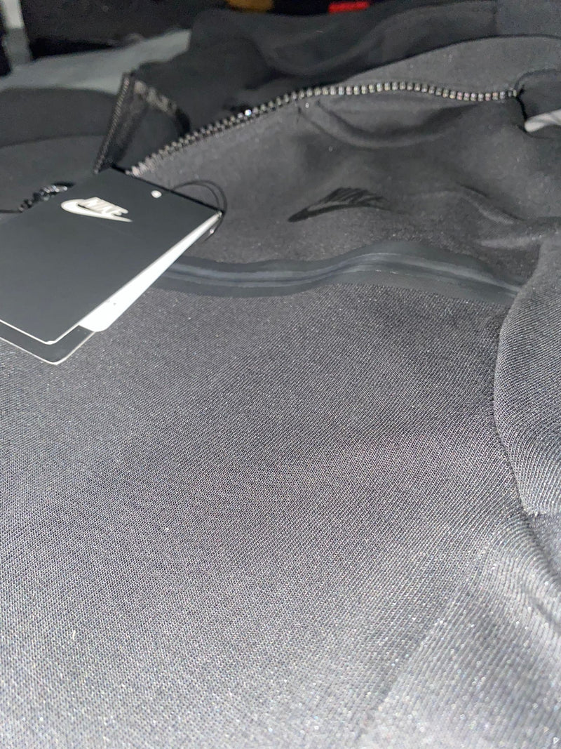 Black Tech Fleece tracksuit