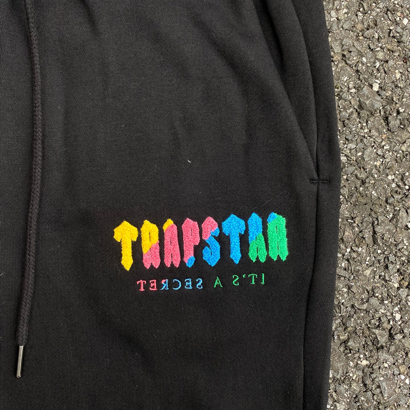 TS TRACKSUIT - BLACK RAINBOW