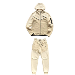 Men's Tech Fleece Tracksuit - Cream