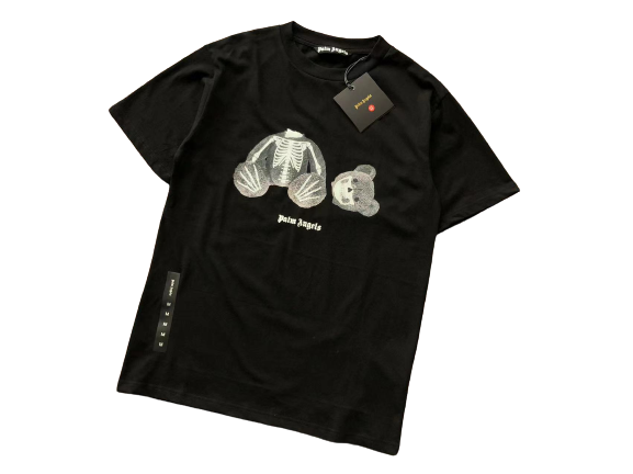 PALM ANGEL SKELETON BEAR T-SHIRT