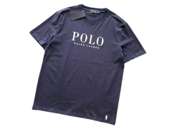 Polo Ralph Central Logo T-Shirt - Blue