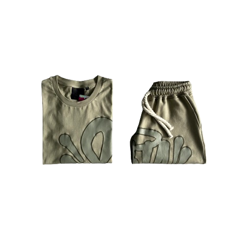 Syna T-shirt & Shorts Set - Army Green