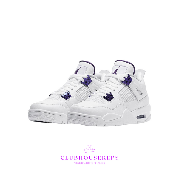 AJ4 Metallic Purple