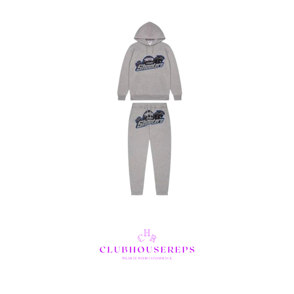 TS Shooters Hooded Tracksuit - Grey Ice Flavours Edition