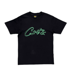 CRTZ WRITTEN LOGO T-SHIRT - GREEN