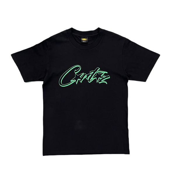 CRTZ WRITTEN LOGO T-SHIRT - GREEN