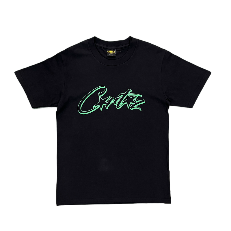 CRTZ WRITTEN LOGO T-SHIRT - GREEN