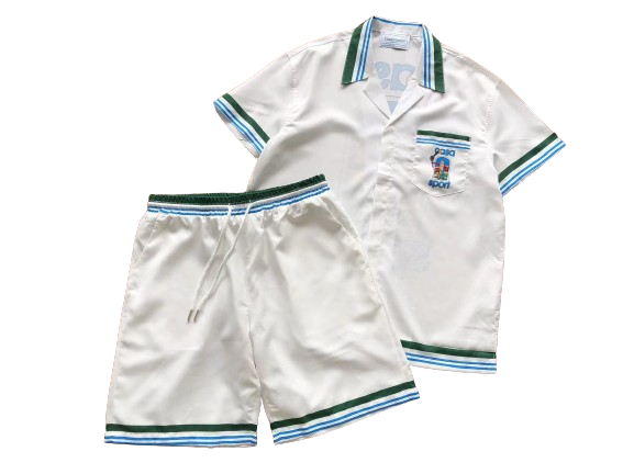 Casablanca Le Jeu Colore Short-Sleeved Shirt & Shorts