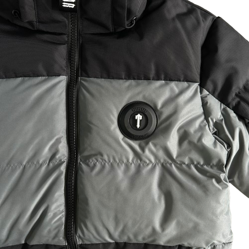 TS Decoded Puffer - Grey/Black