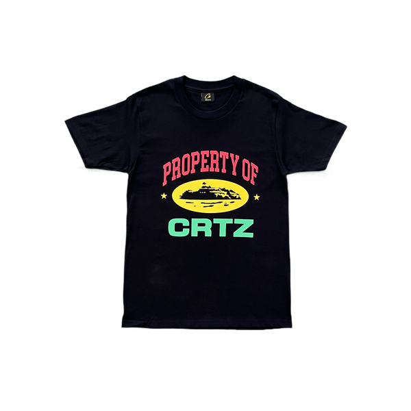 CRTZ PROPERTY T-SHIRT - BLACK