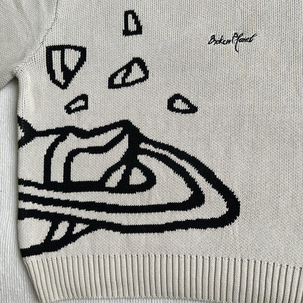 BPM BONE WHITE CREWNECK