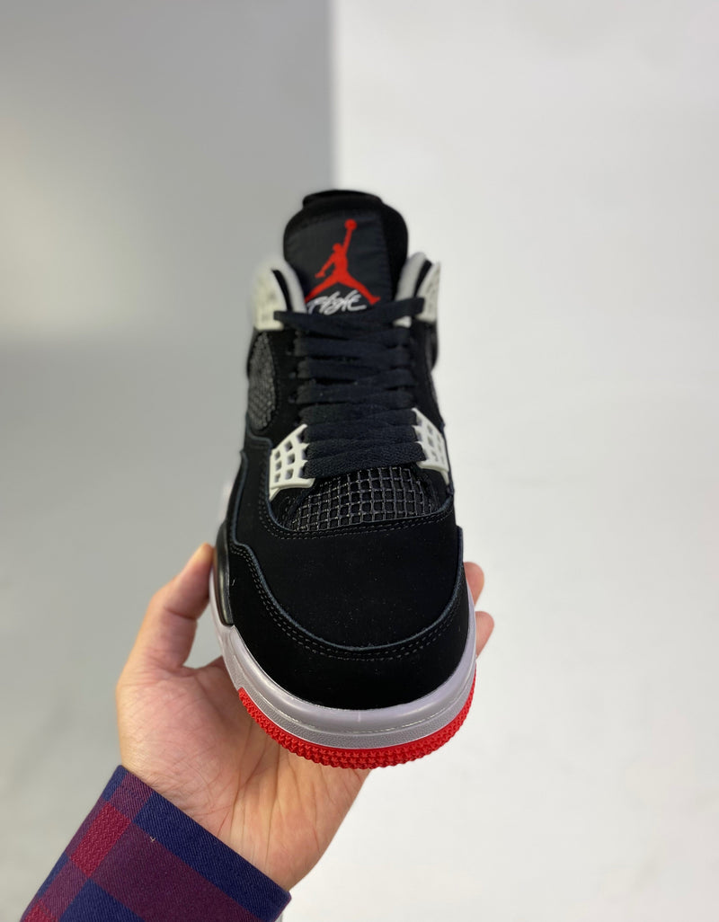 AJ4 Bred Toe - FAST DELIVERY