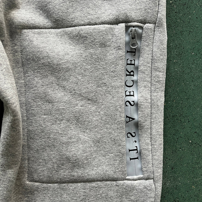 TS CHENILLE DECODED 2.0 HOODED TRACKSUIT - GREY/ ICE BLUE