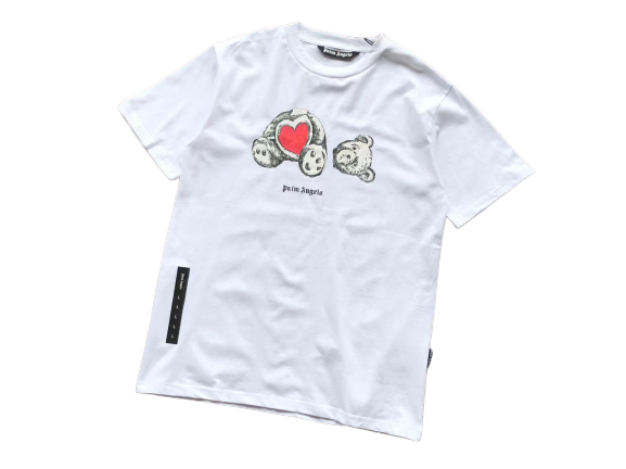 PALM ANGEL HEART BEAR T-SHIRT