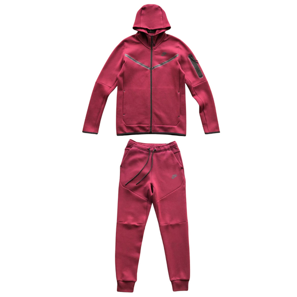 Tech Fleece Tracksuit - Dark Beetroot