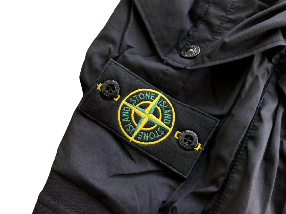 Stone Island Black Cargo Shorts