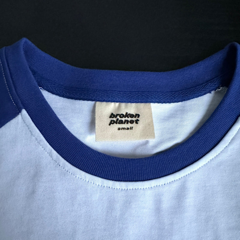 BPM BLUE AND WHITE BORN TO BE T-SHIRT - WHITE/BLUE