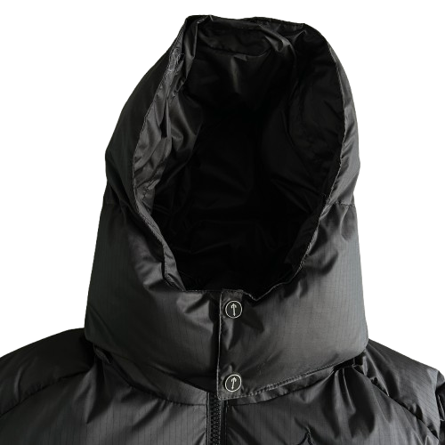 TS Shooters Detachable Hooded Puffer - Triple Black