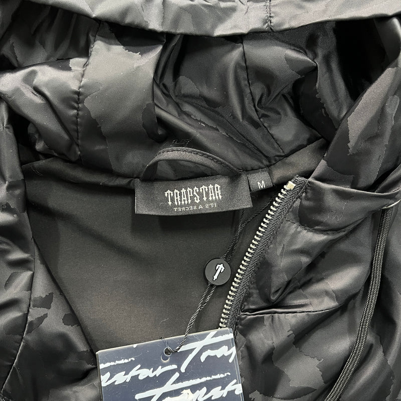 Trapstar Irongate T Jacquard Windbreaker - Black