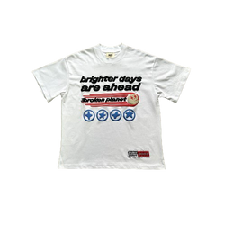 BPM BRIGHTER DAYS ARE AHEAD T-SHIRT - WHITE