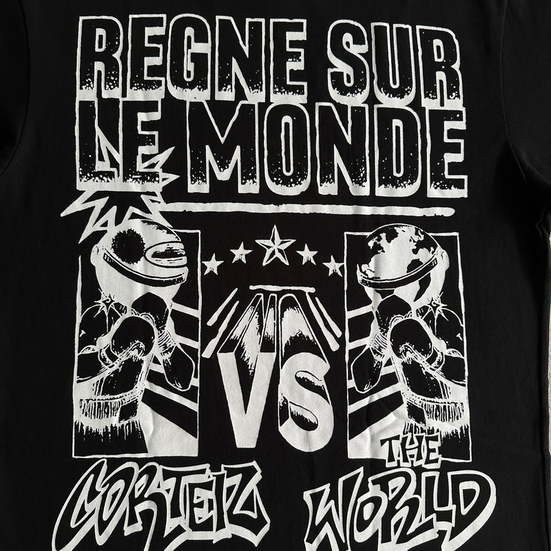 CRTZ Regne Sur Le Monde T-Shirt - Black