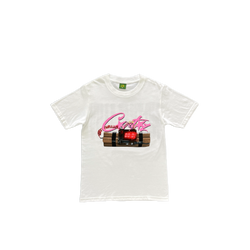 CRTZ WHITE T-SHIRT - BOMB DESIGN