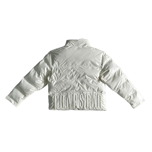 Irongate Embossed Puffer - White