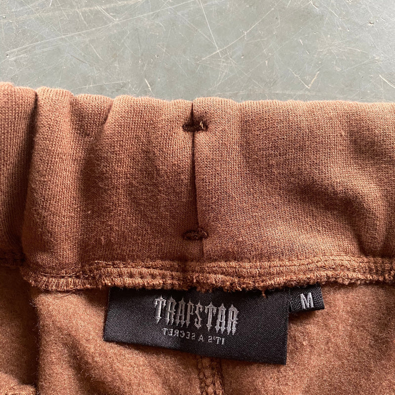 TS CHENILLE DECODED HOODED TRACKSUIT - EARTH BROWN