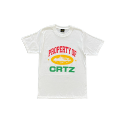 CRTZ PROPERTY T-SHIRT - WHITE