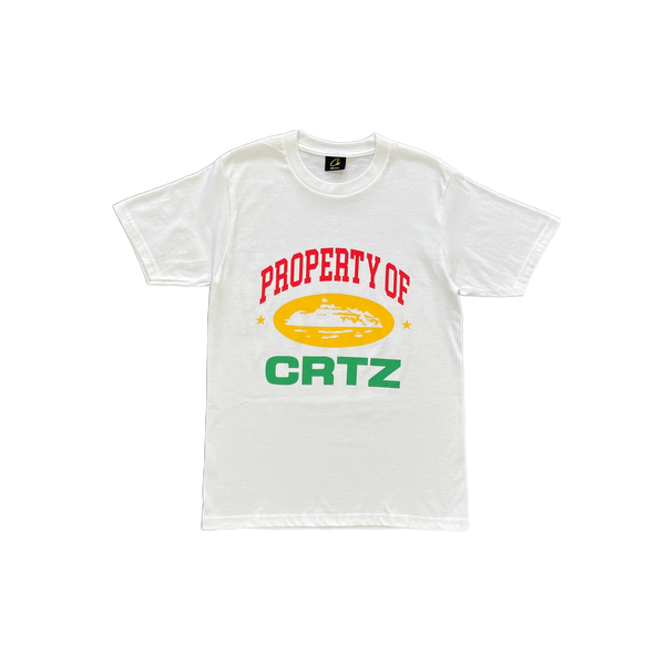 CRTZ PROPERTY T-SHIRT - WHITE